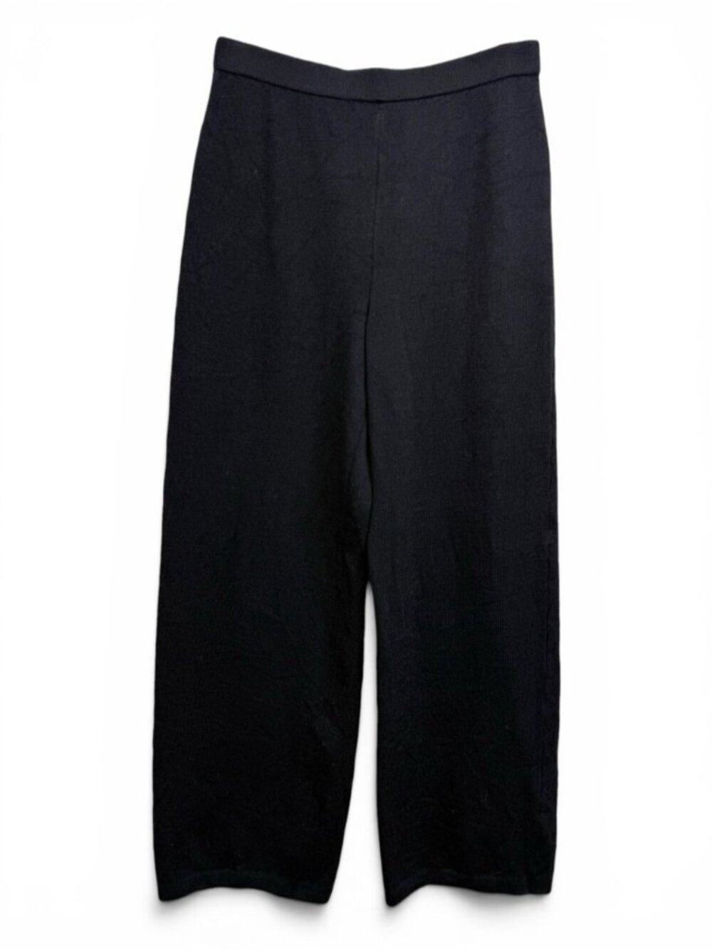 St. John Caviar Santana Knit Wool Pants Size 6 Black - Picture 7 of 7